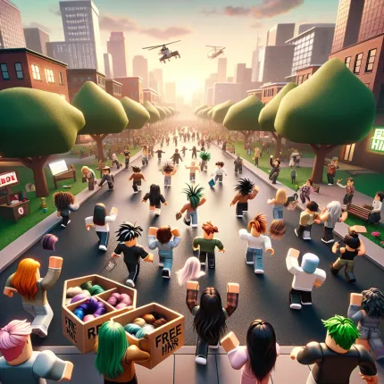 Обзор Карт Roblox, Где Можно Получить Бесплатные Волосы