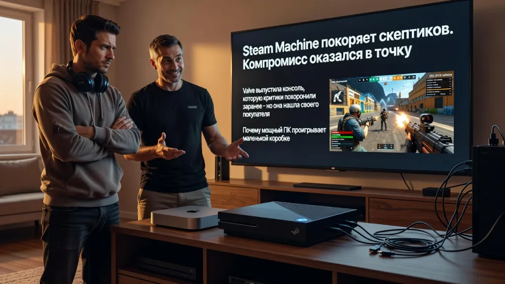 Steam Machine покоряет скептиков. Компромисс оказался в точку