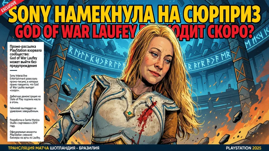 Sony намекнула на сюрприз. God of War Laufey выходит скоро?